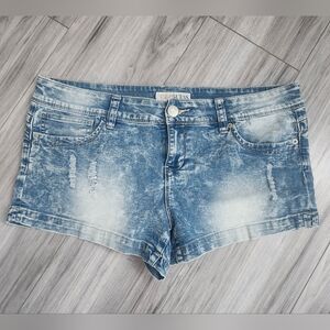 Guess Women's Blue Denim Shorts